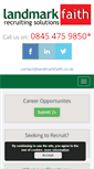 Mobile Screenshot of landmarkfaith.co.uk